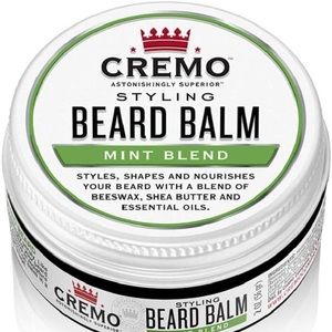 💈NEW CREMO Styling Beard Balm Mint Blend 2Oz.